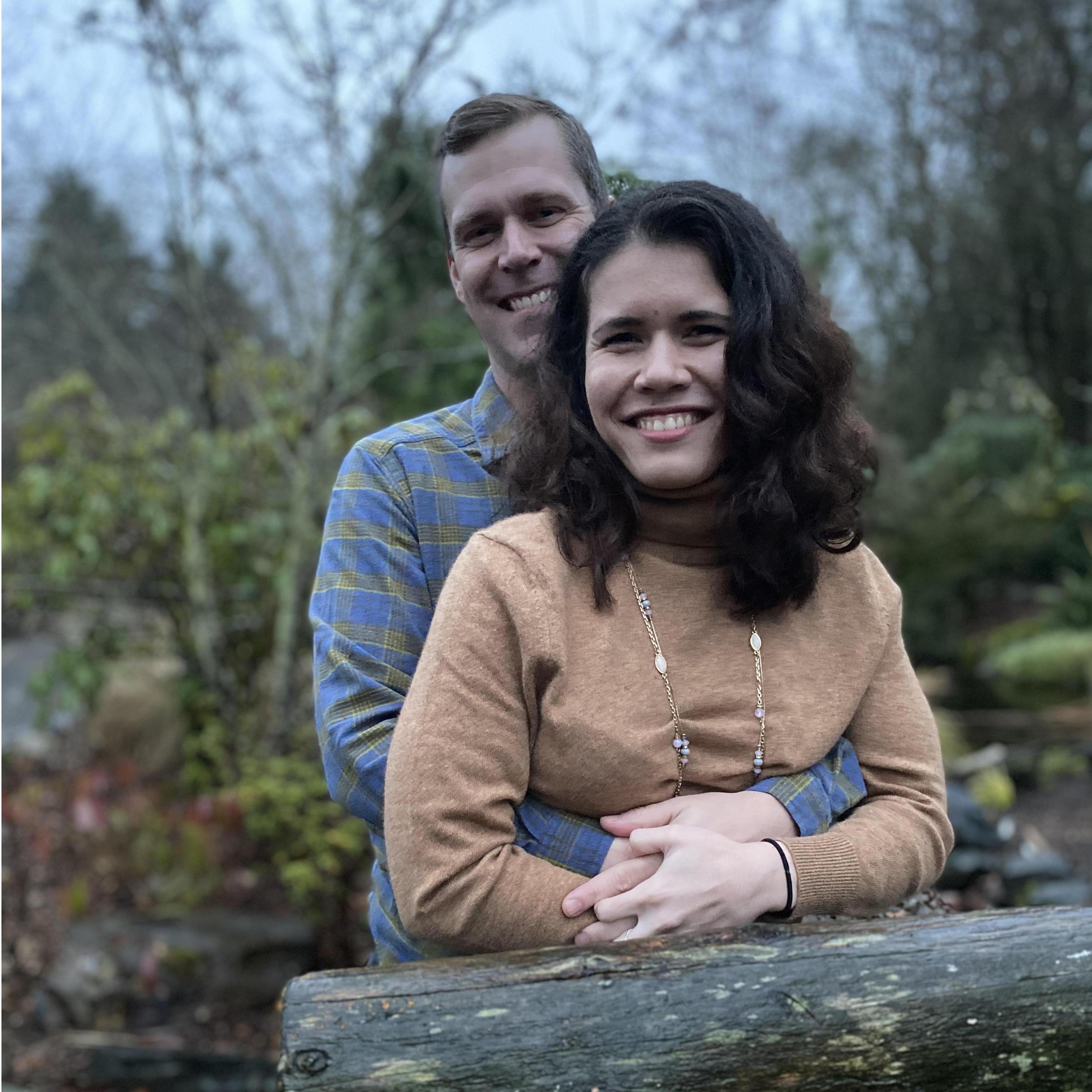 Happy about our recent engagement!