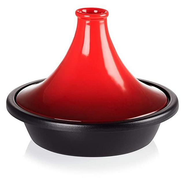 Le Creuset Enameled Cast Iron Moroccan Tagine, 2.5 qt., Cerise