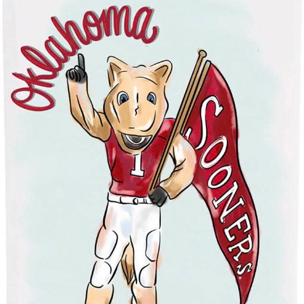 Oklahoma Sooners Mascot Towel
