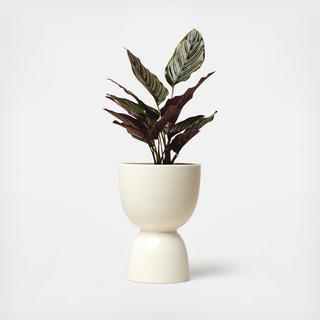 White Stacked Planter