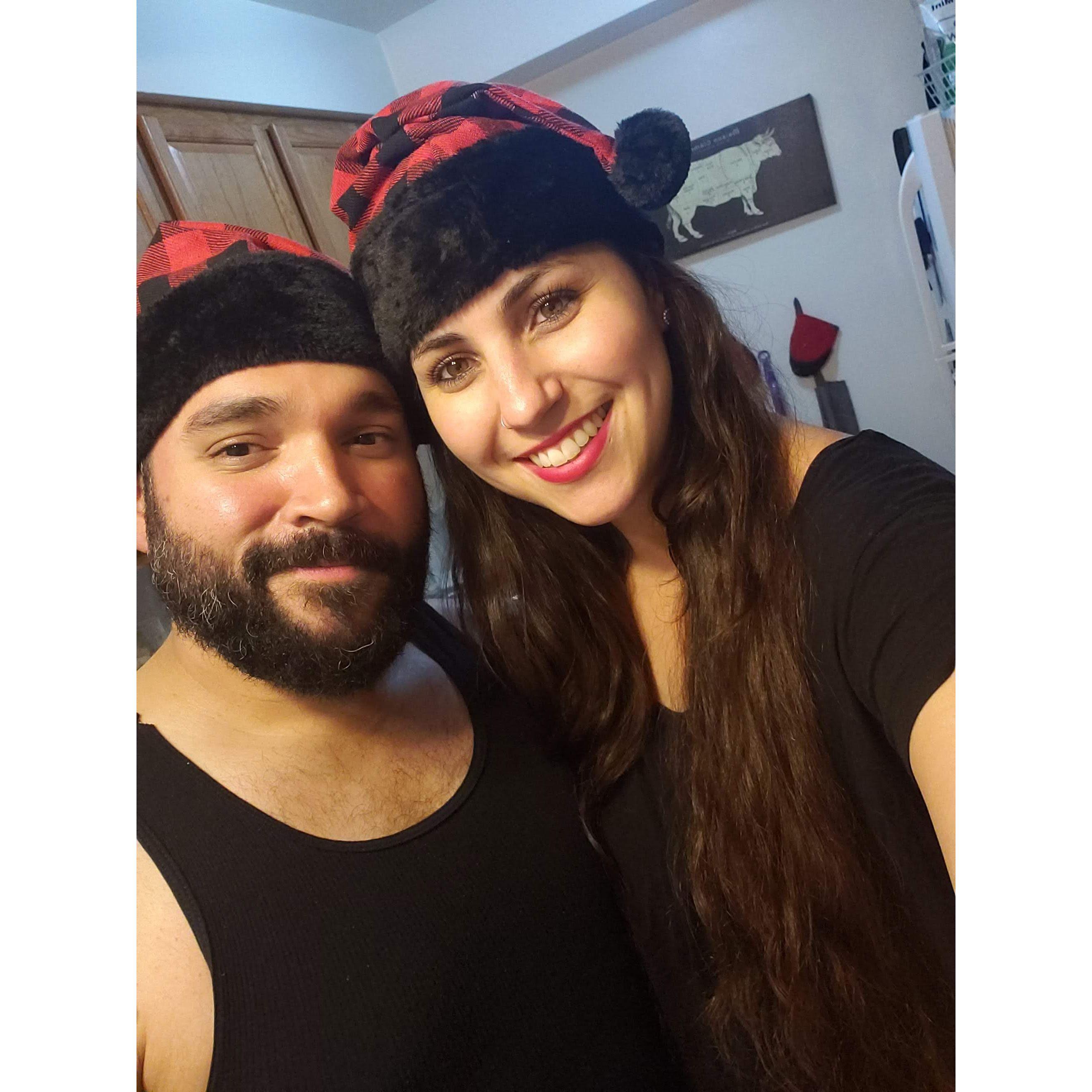 Our first Christmas together. 2019