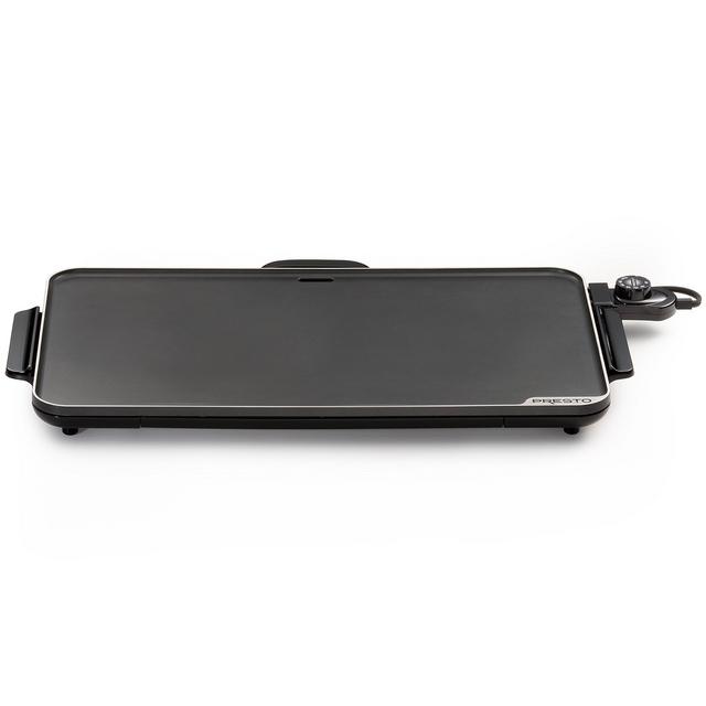Presto 7072 Slimline Griddle, Black, 22&quot;