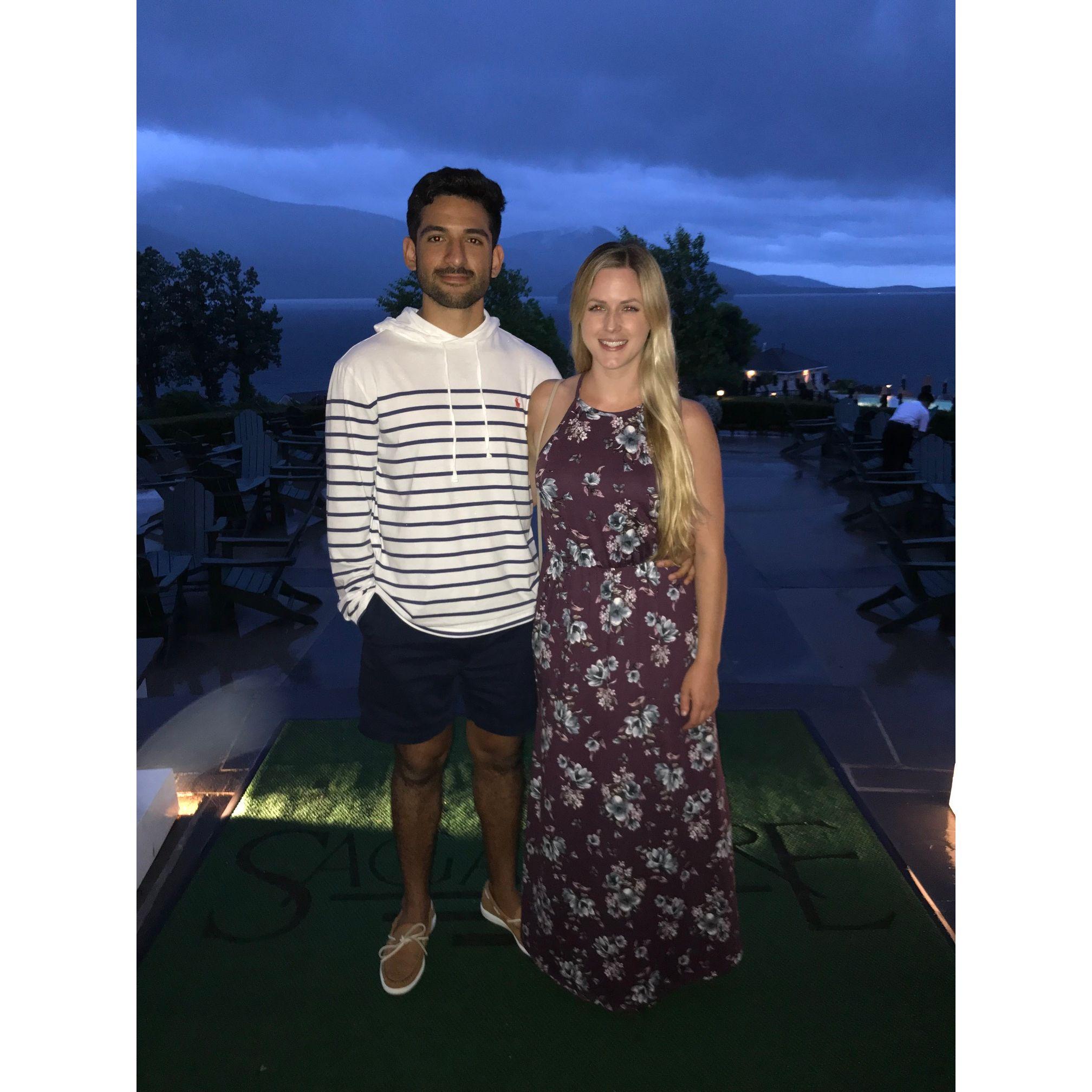 Summer 2018: Lake George, New York with Michelle's family