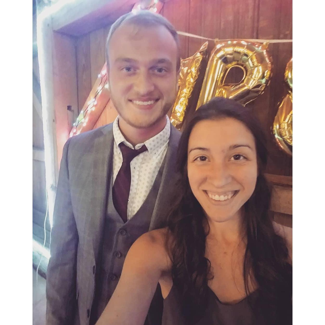 Attending the Sparks wedding!