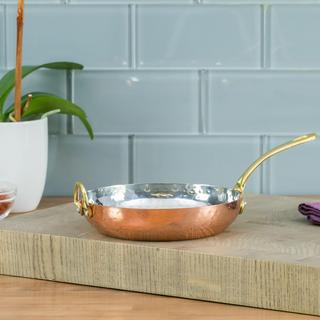 Hammered Copper Fry Pan