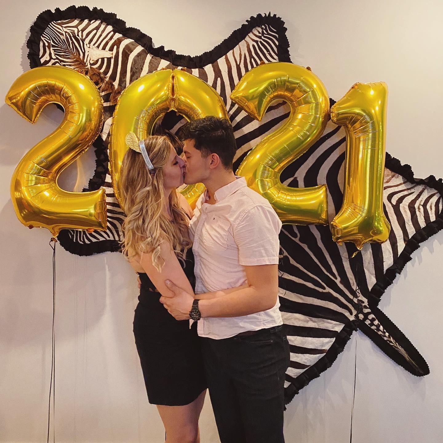 Ringing in the new year together