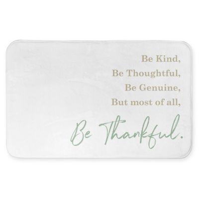 Be Thankful 34x21 Bath Mat