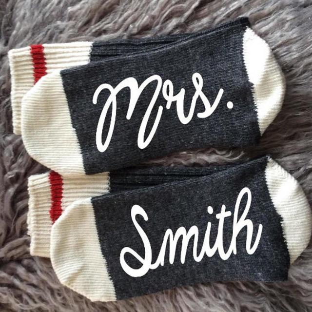 Personalized Mrs. Socks