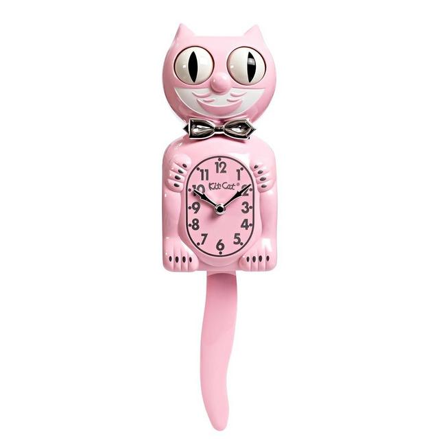 Kit Cat Klock Retro Pink