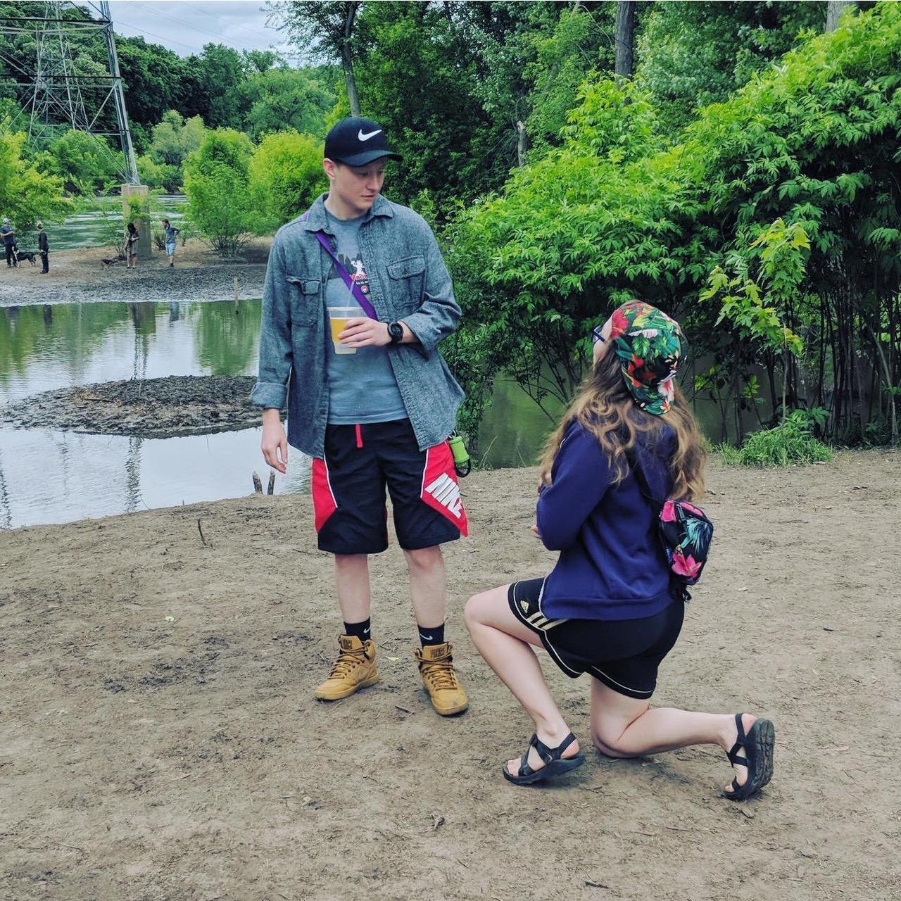 "Will you be my brunch buddy for life?"
... coffee drops to the ground
