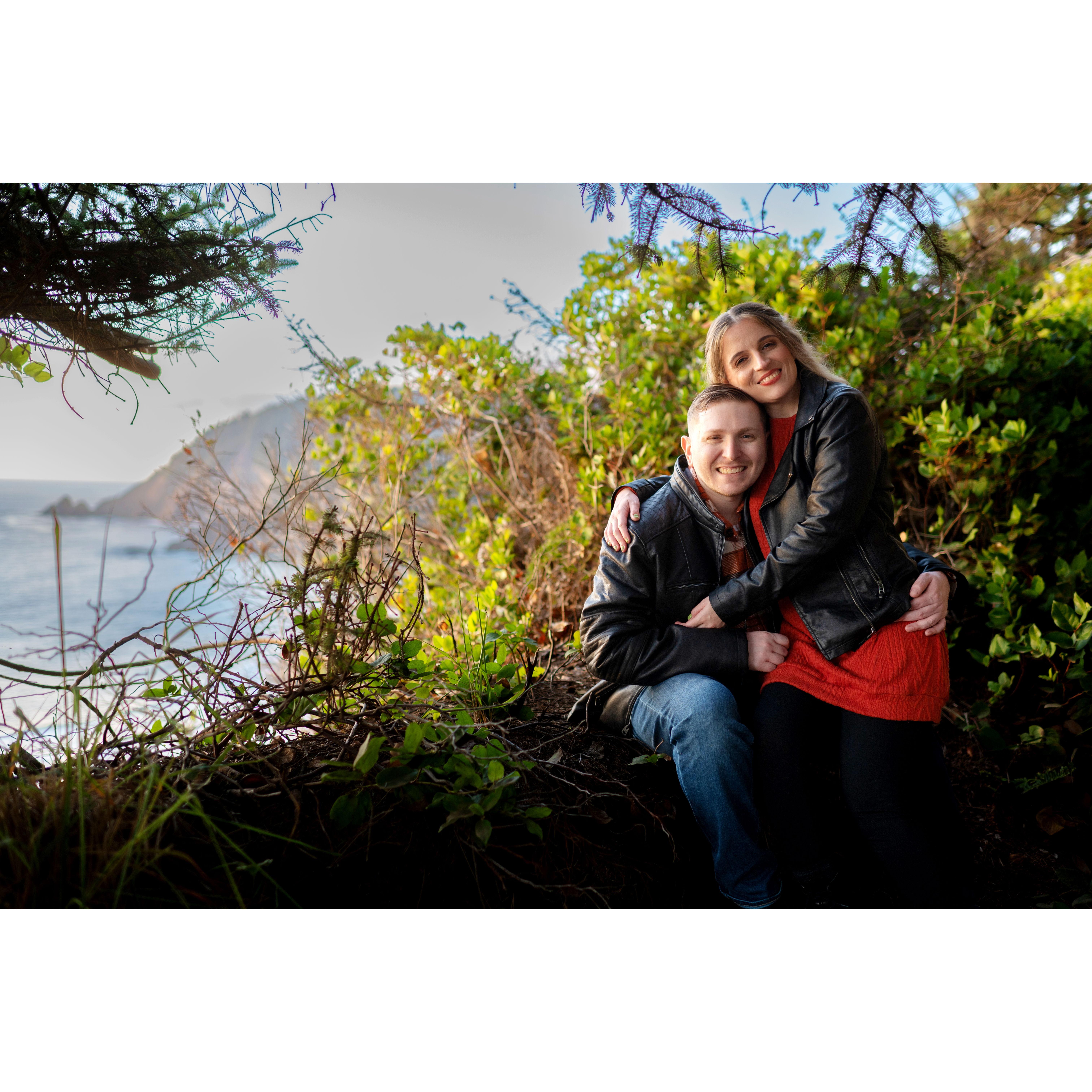 Engagement Photo Shoot. Ecola State Park, OR 9/7/23