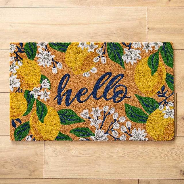 Hello Lemons Doormat