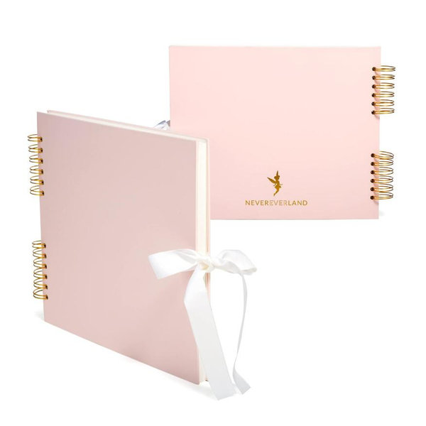 12"x10" Hardcover Scrapbook Album - Pink