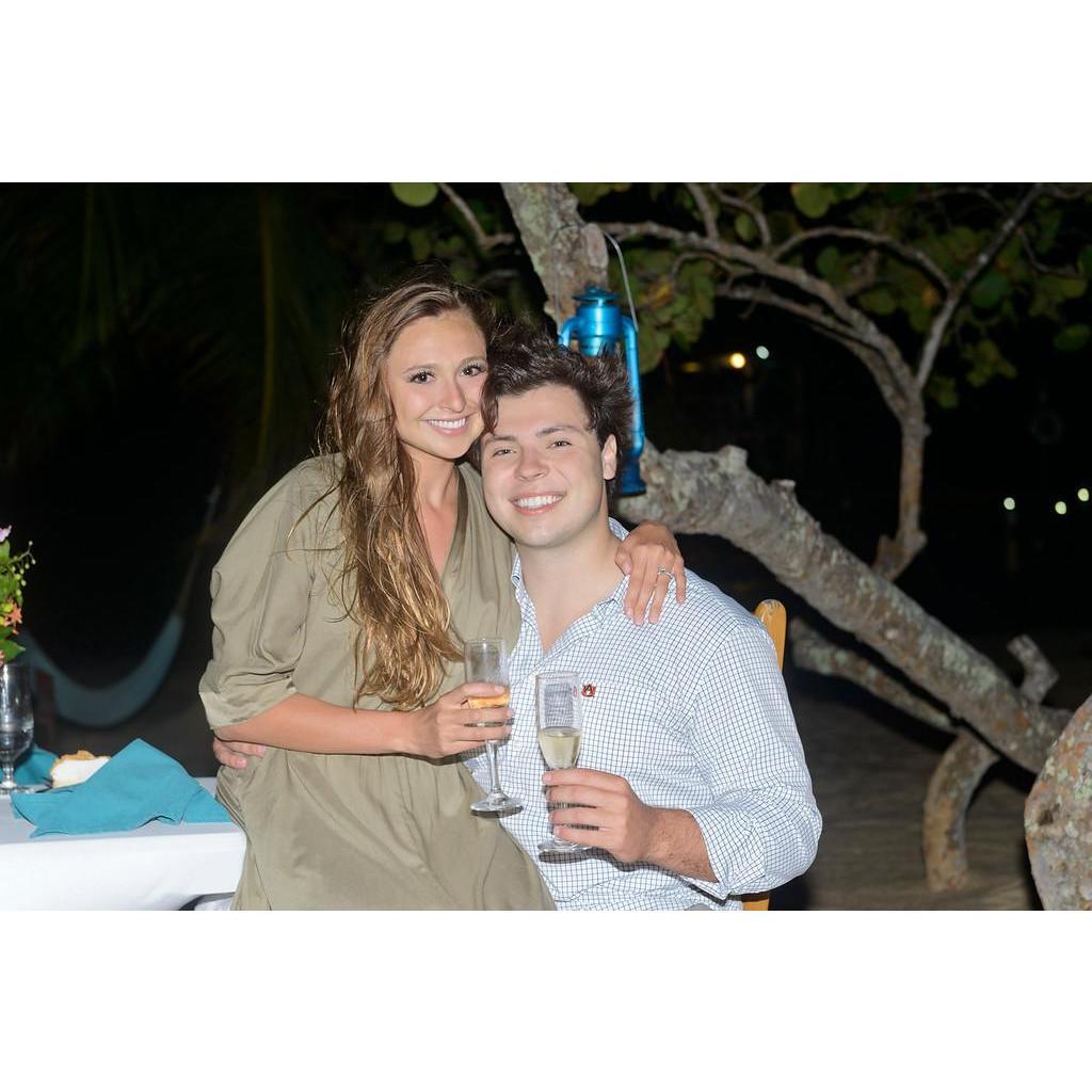 The night of our proposal. 5.10.21