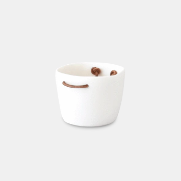 Tina Frey - Ice Bucket With Leather Handles