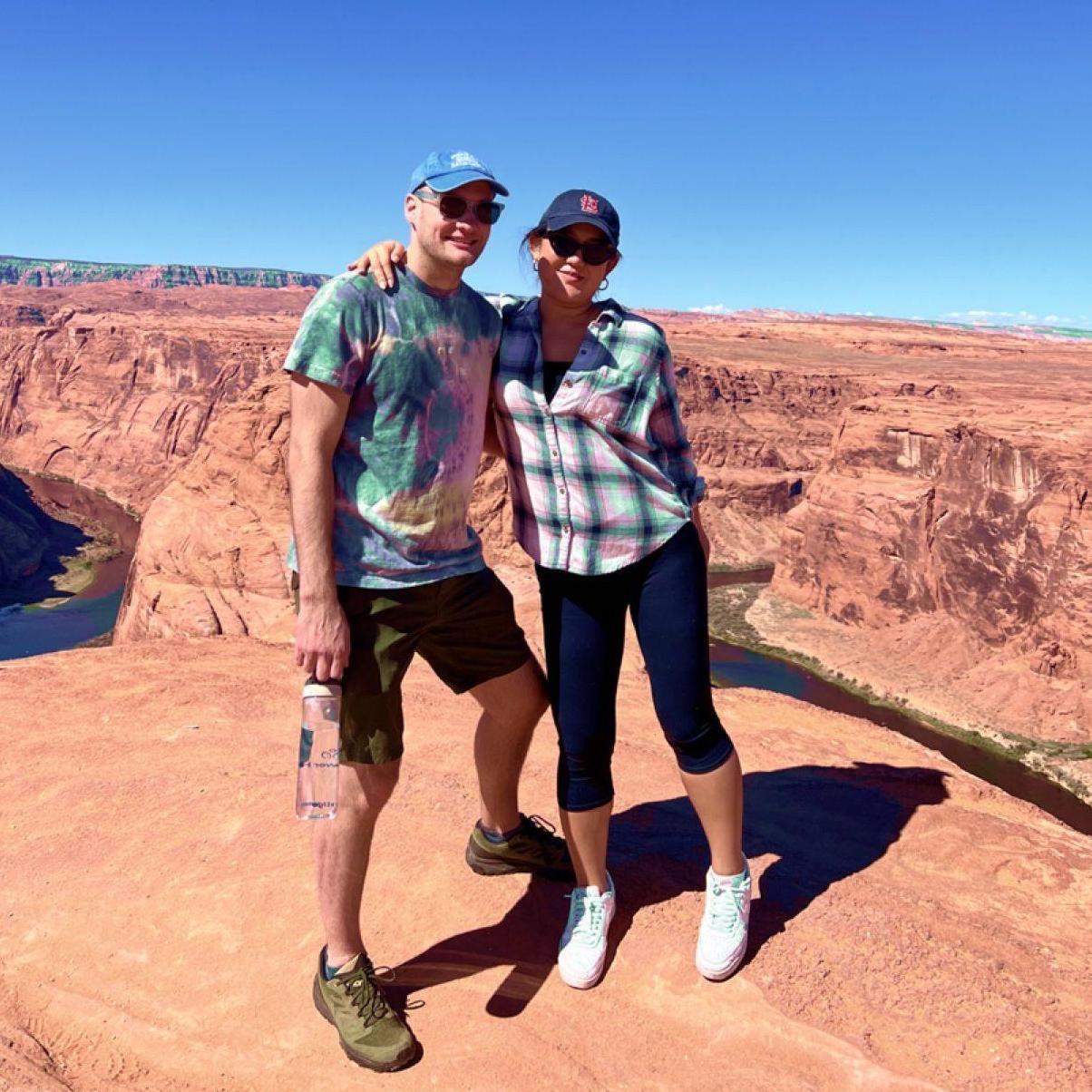First time for Phan in AZ and the canyon.
