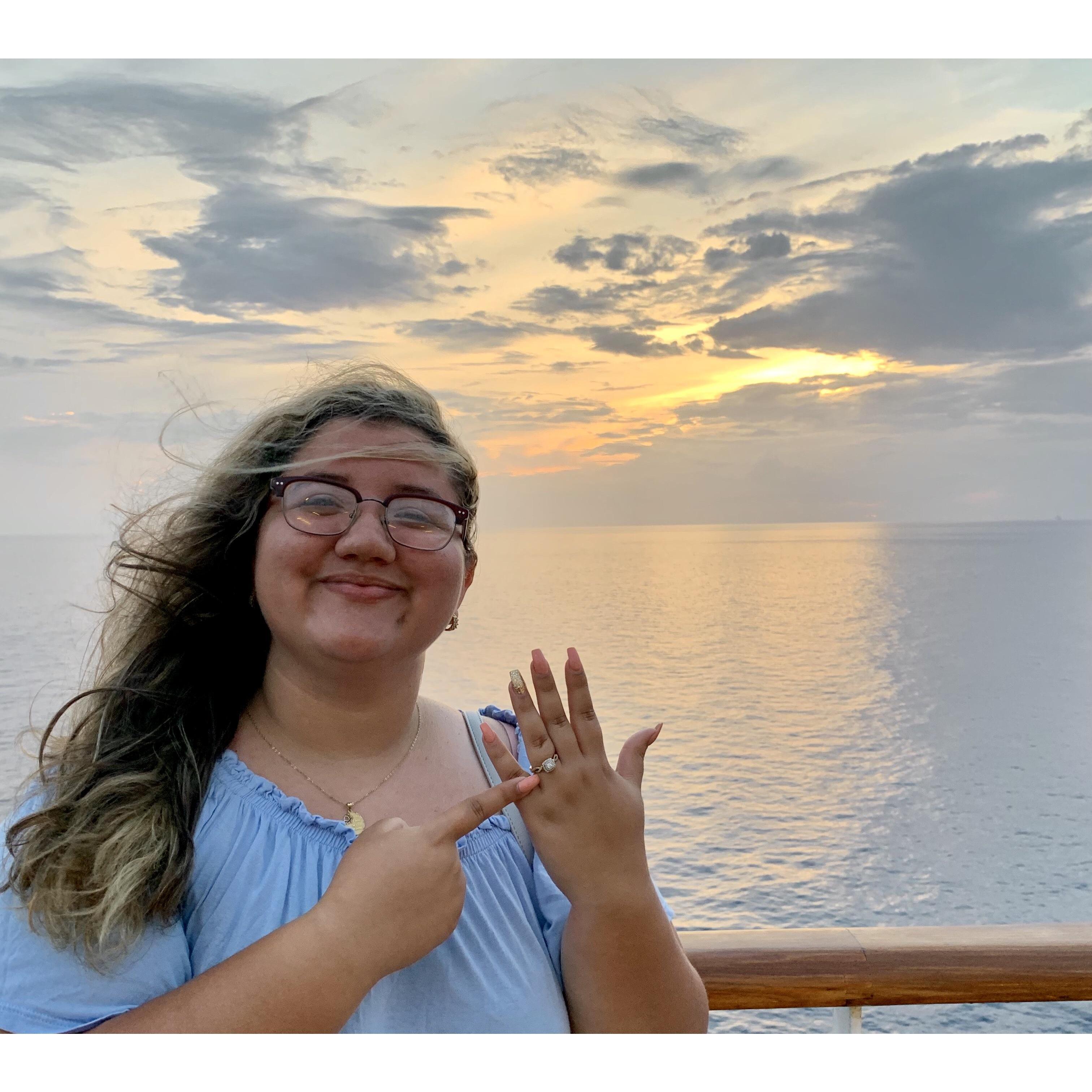 We're engaged! April 2019 Carnival Cruise