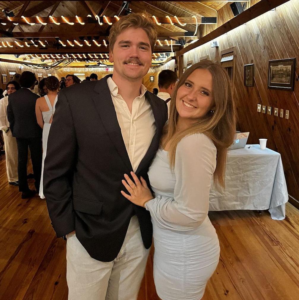 Warnell formal! This was Eli's first college formal! Hours before this, I got thrown off a horse into an ant pile and Eli had to help apply itch cream EVERYWHERE!! Bites were all over my body!!