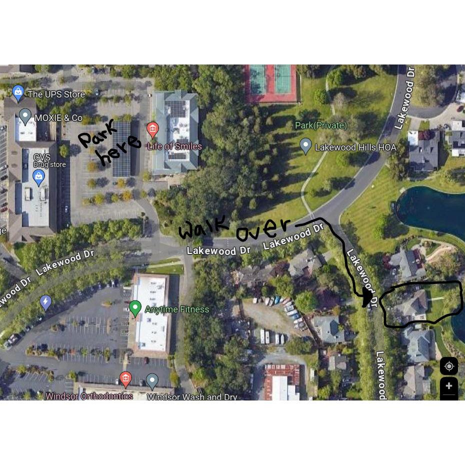 Parking & walk to ceremony venue