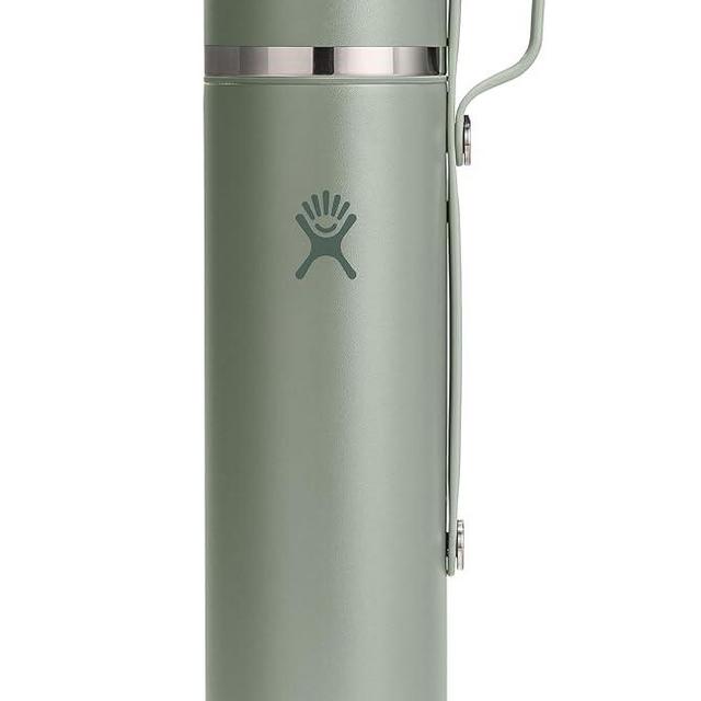 Hydro Flask Hot Flask & Cup – Insulated Stainless Steel, Hot Drink Travel Container for Coffee & Tea 36 Oz Agave Green