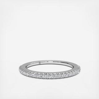 Women's Open Micropave Diamond Wedding Ring