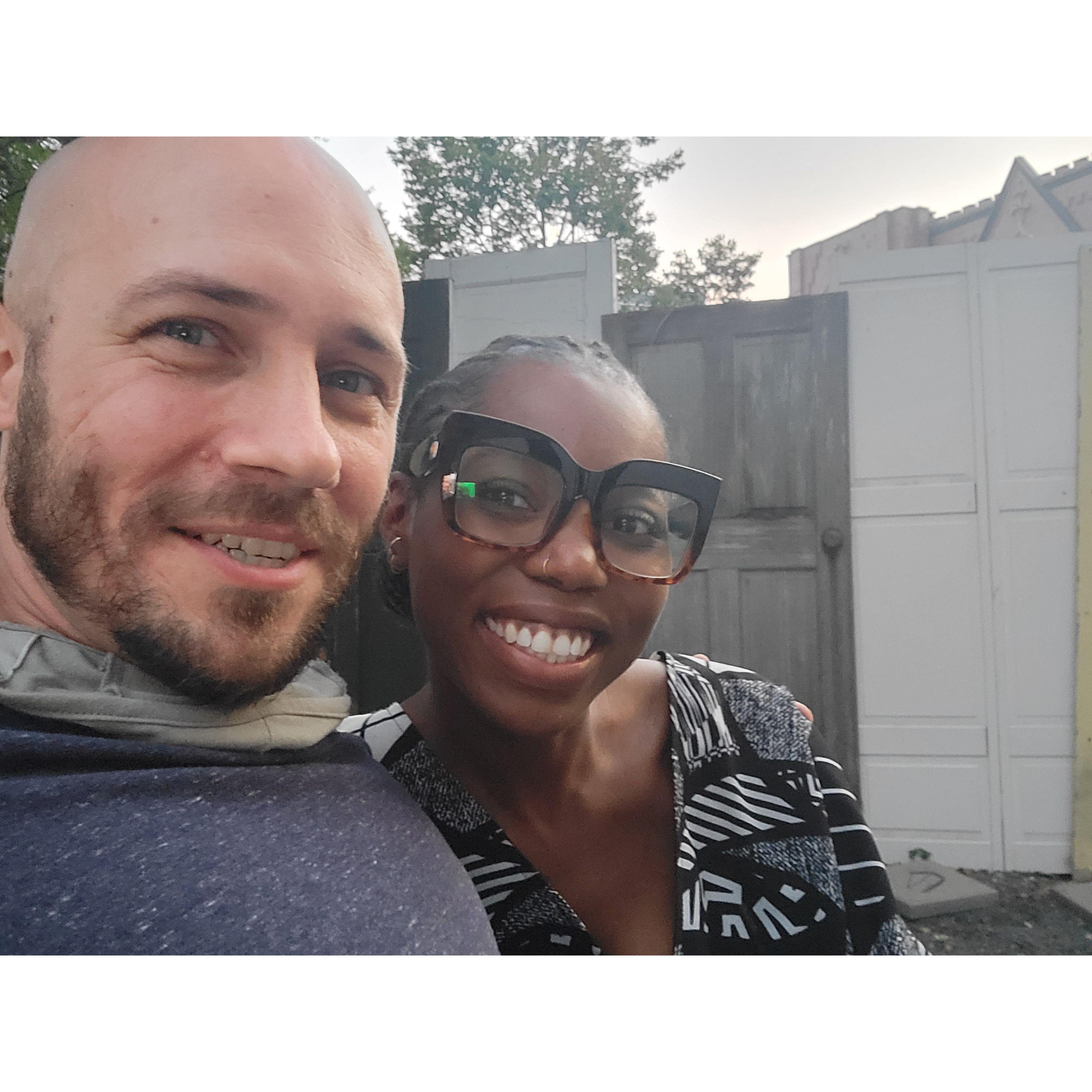 Second date isn't too early for a selfie is it?