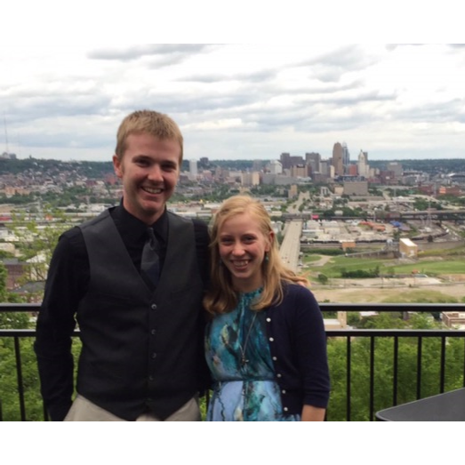 "Reunited and it feels so good!" Laura made it back from Nicaragua just in time to watch Justin graduate in May 2016.