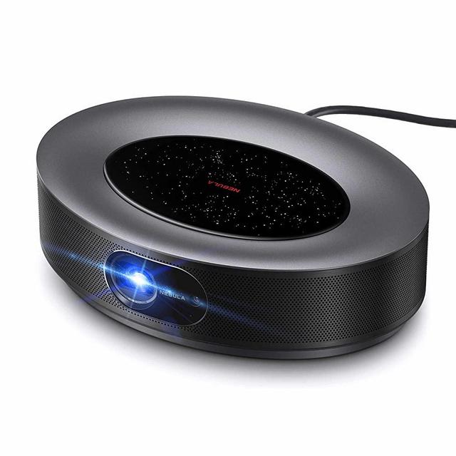 4K Projector, Anker Nebula Cosmos Max 4K UHD TV Home Theater/Entertainment Projector, Android TV 9.0 with 5000+ Apps, Dolby Digital Plus, 360° of True 3D Audio, HDR10, HLG