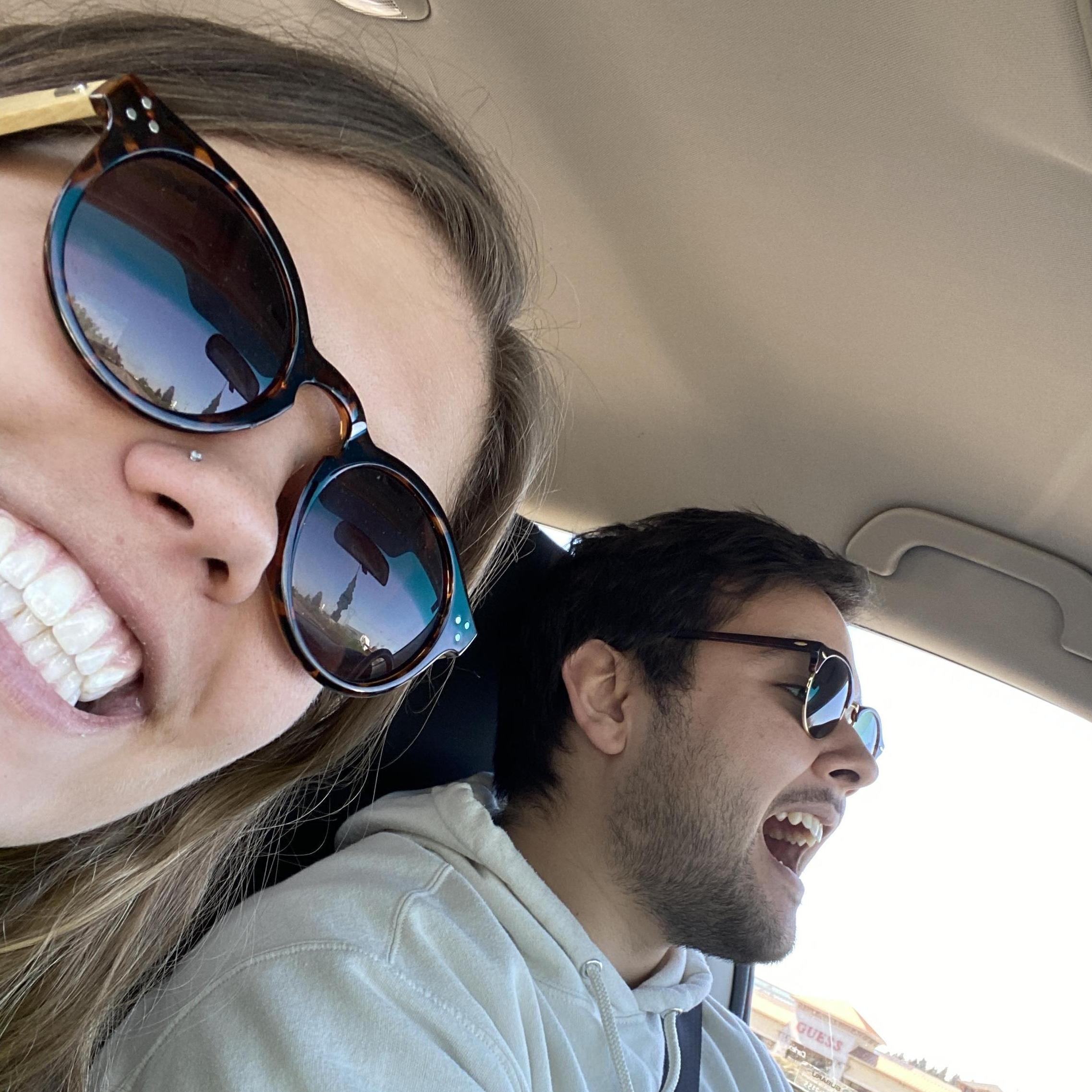 Just us being silly.