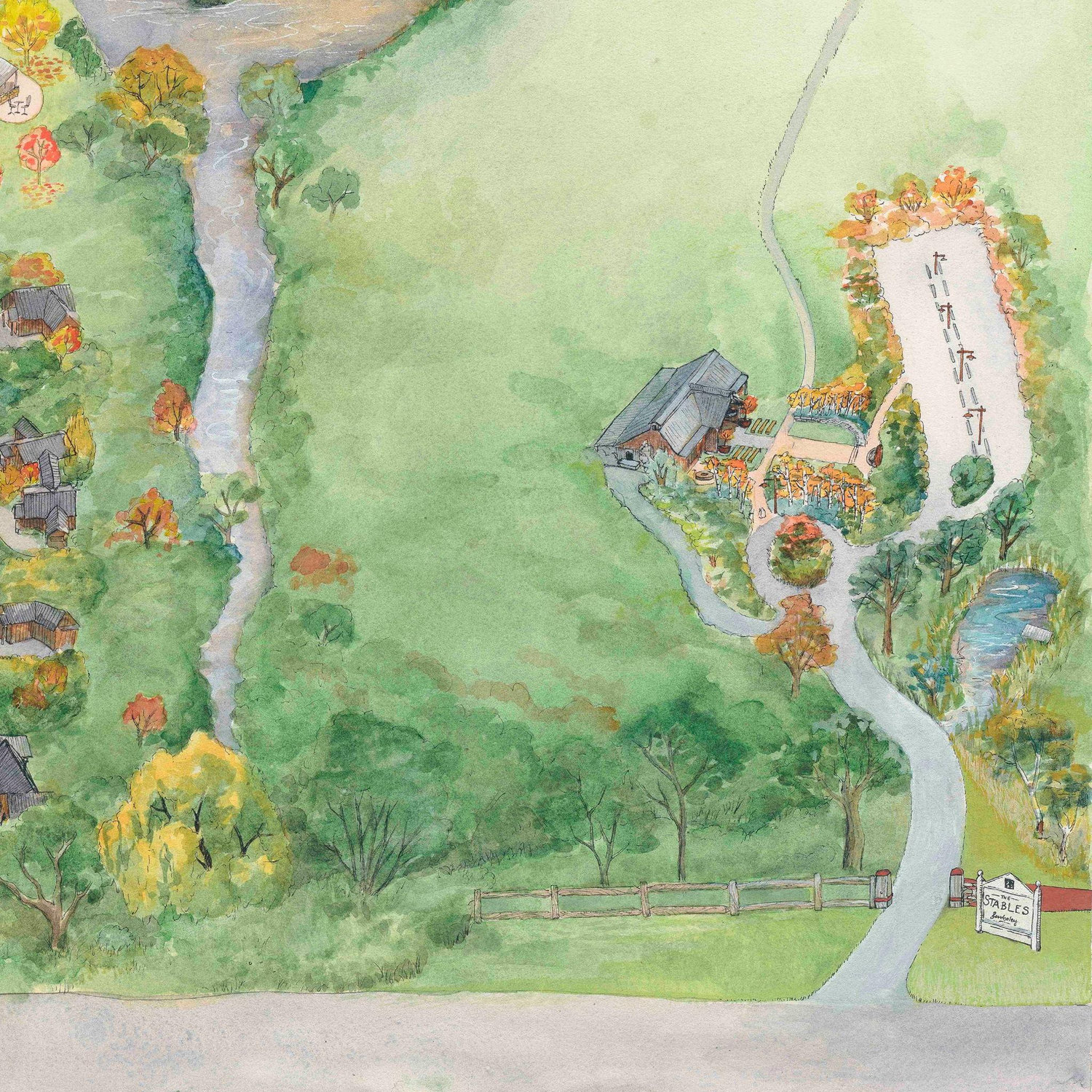 Bendooley Estate Venue Map