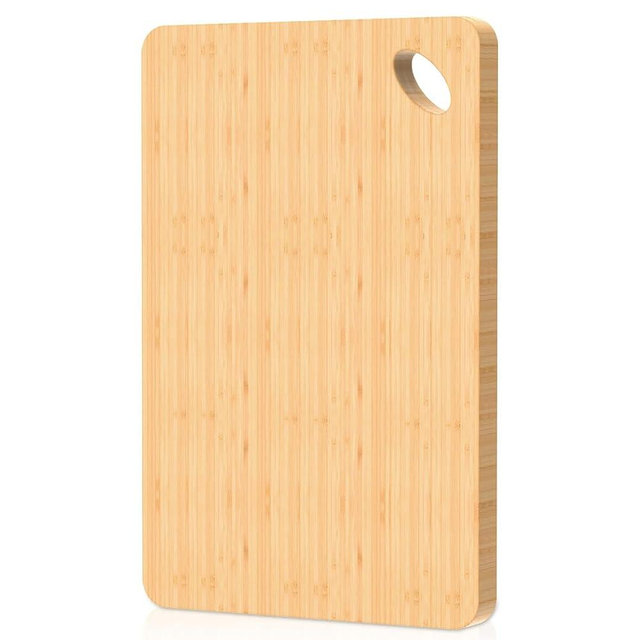 Viretang Chopping Board, 15.3 * 8.7'' Wood Cutting Boards for Kitchen for Chopping Meat Vegetables Fruits, Knife Friendly Small Wood Cutting Board