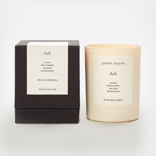 Ash Glass Candle