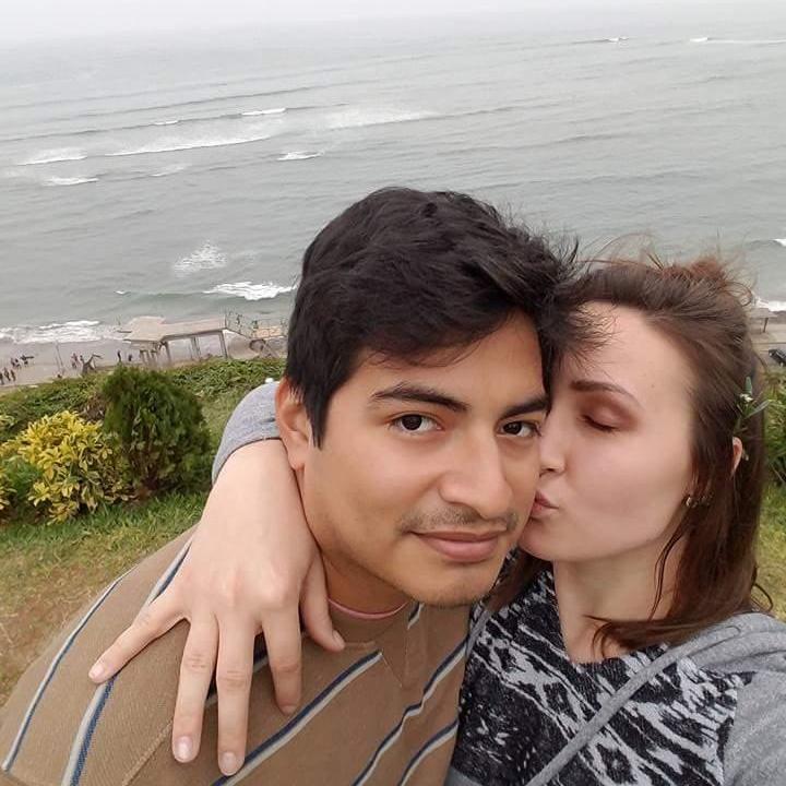 Emily and Ronald in Lima