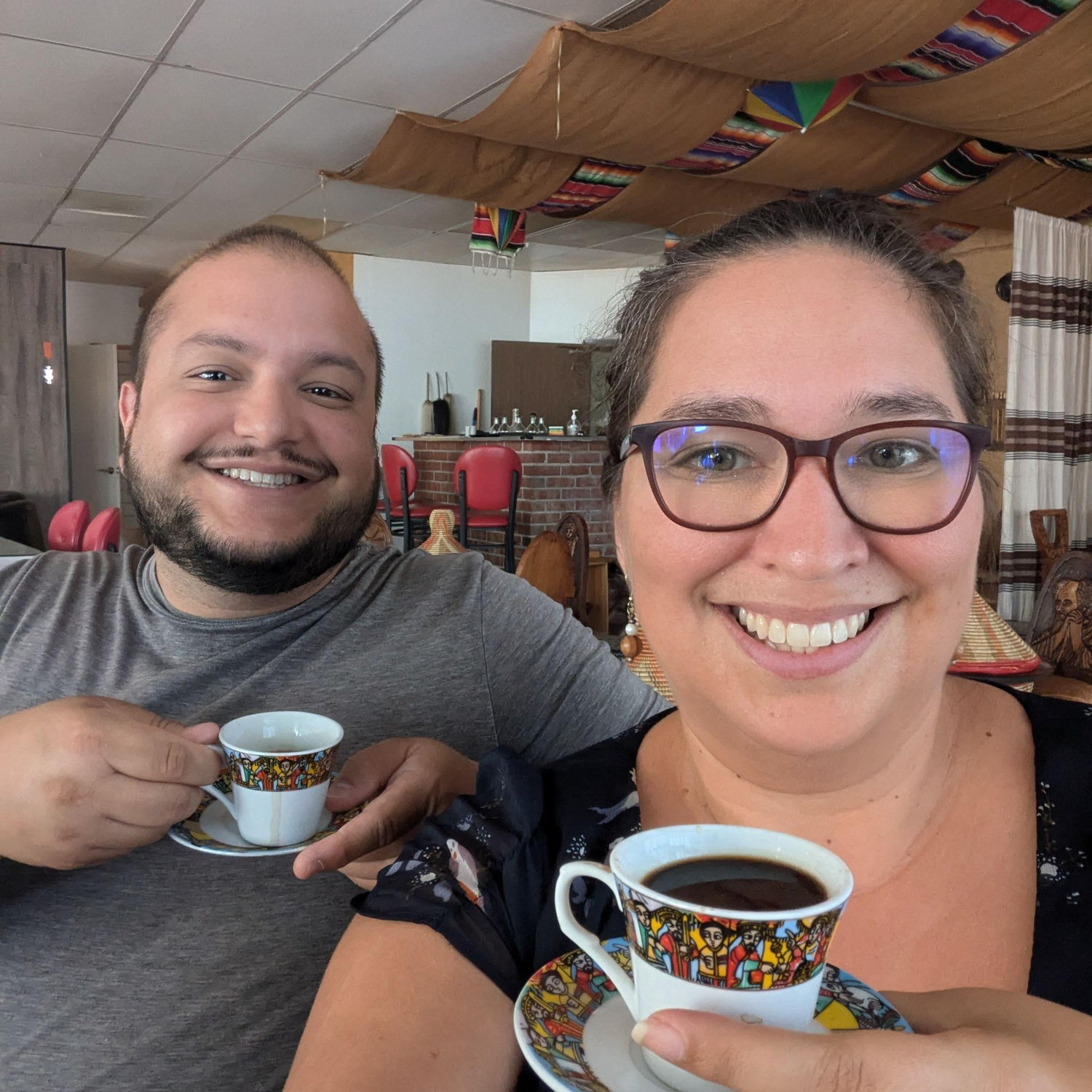 We loved learning more about African coffee ceremonies here in San Diego