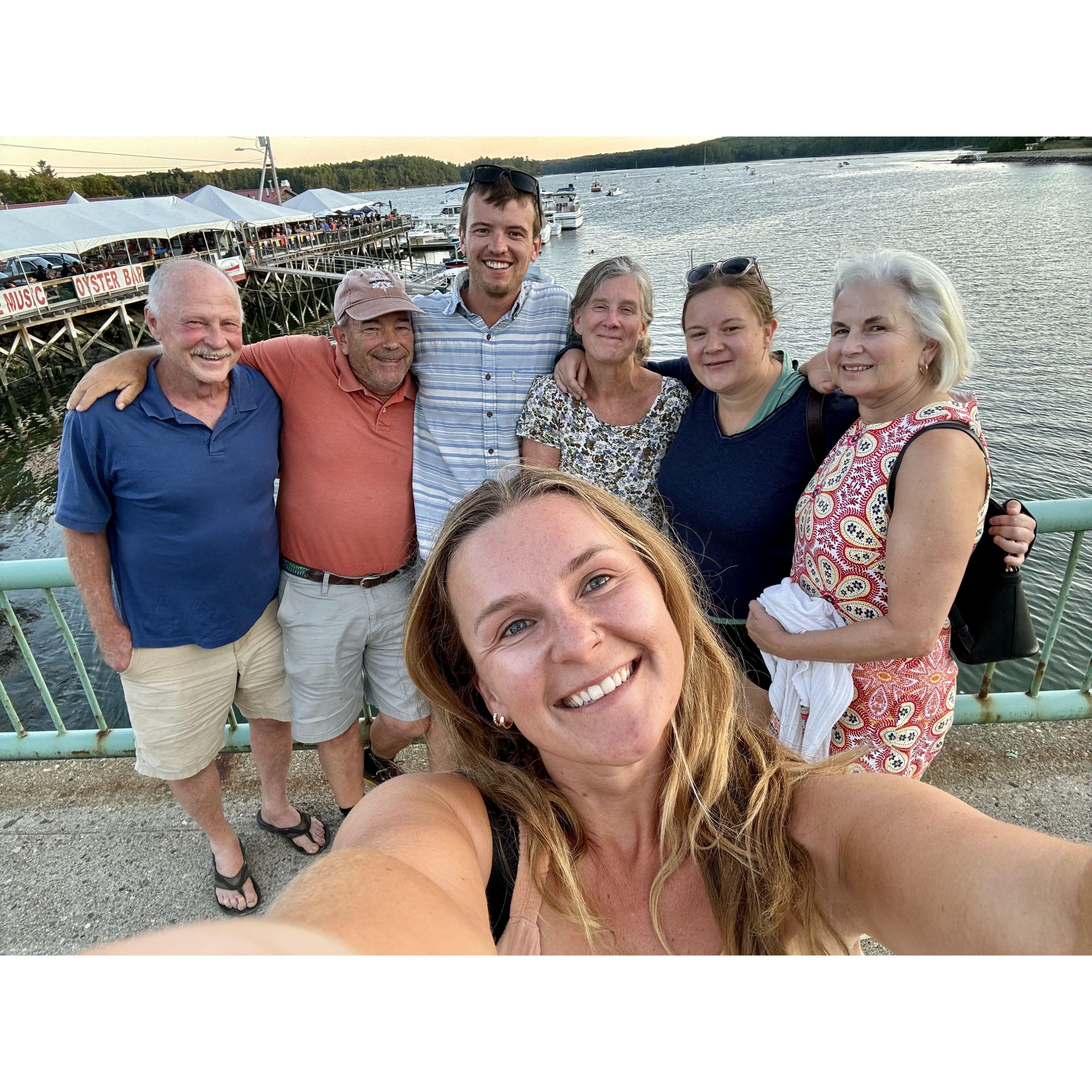 The Marrington family joins the Nelson summer trip to Maine!