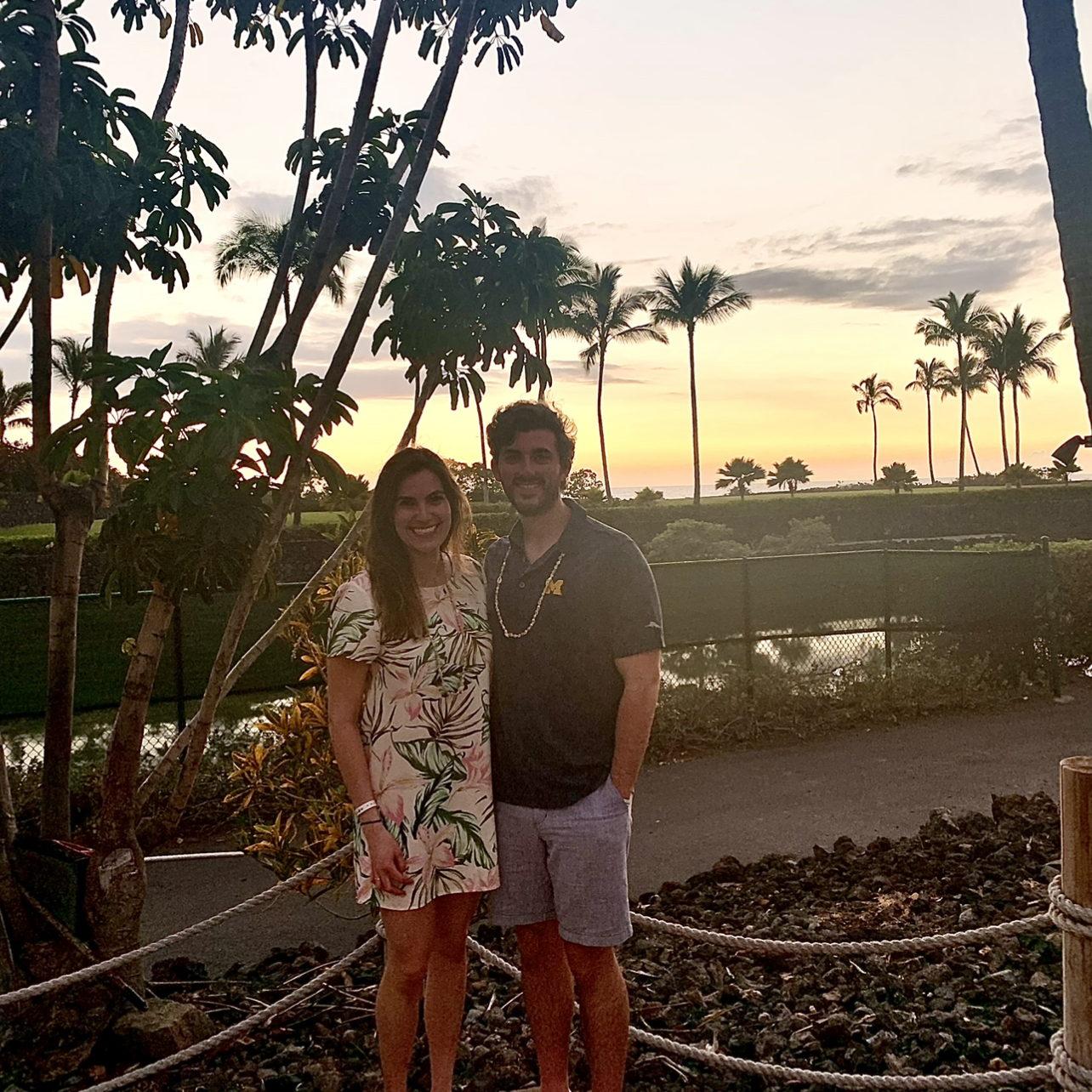 Matt's first luau Feb. '22