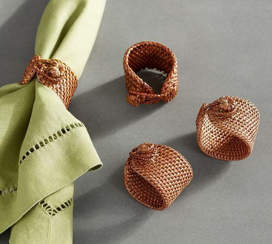 Tava Napkin Ring, Set of 4