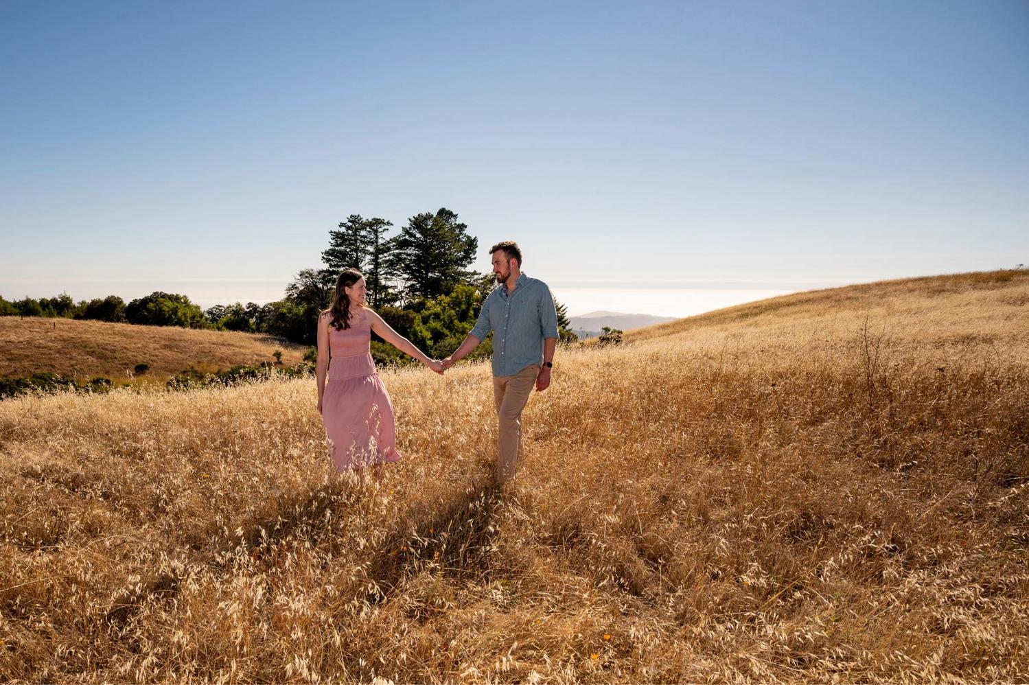 Russian Hill, CA engagement photos