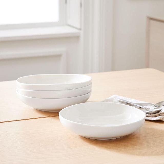 Organic Low Bowl Set Of 4 Ivory