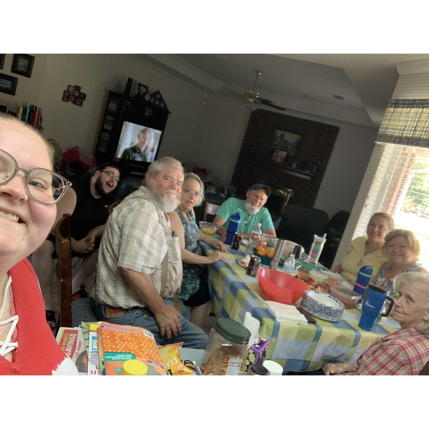 This was the first commingling of the two families!! They all had a BLAST.