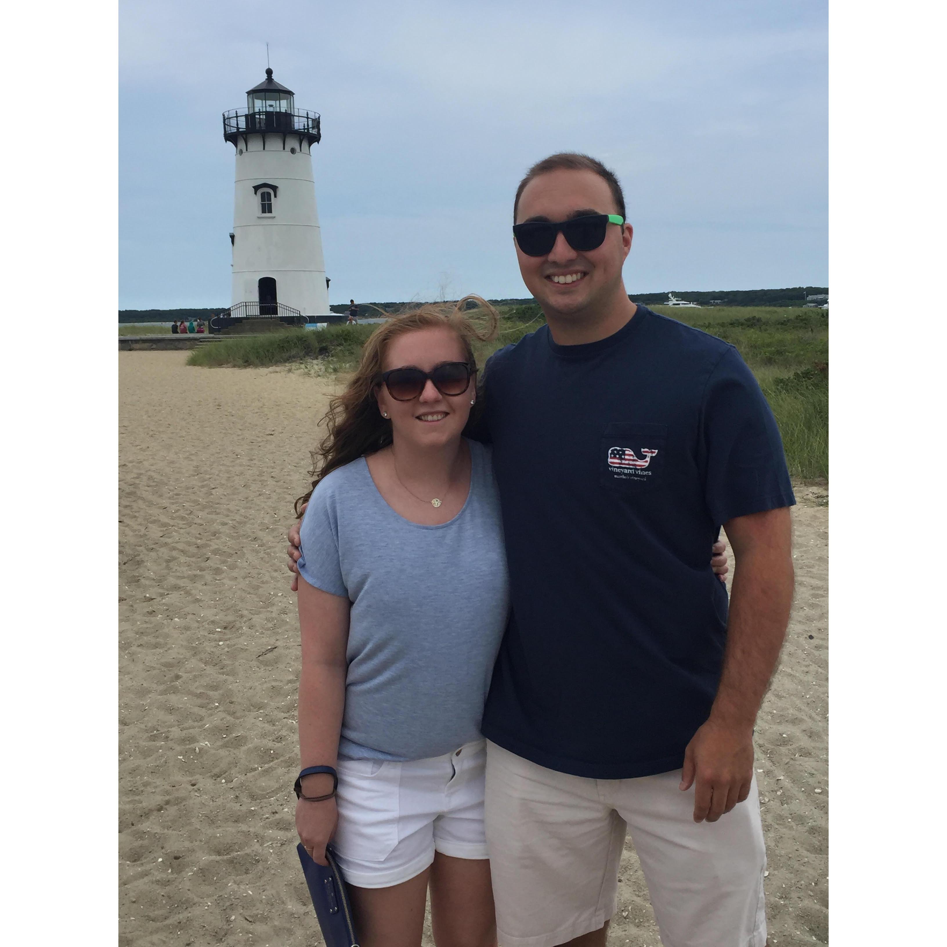 A walk to Edgartown Lighthouse, July 2017