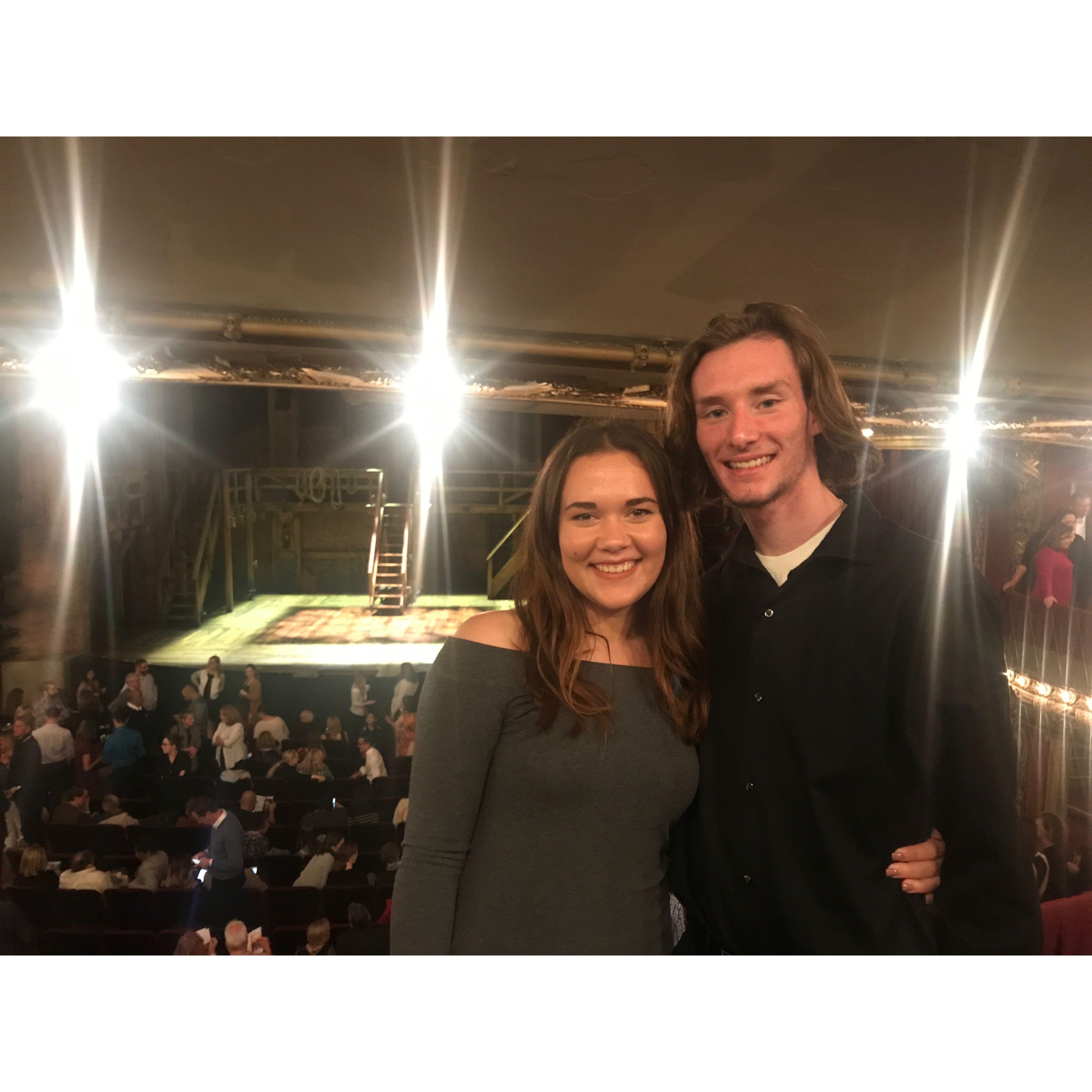 Seeing the musical Hamilton in Chicago