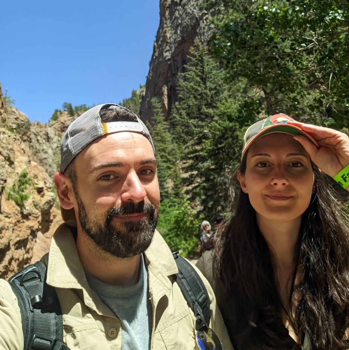 Seven Falls hike in Colorado
