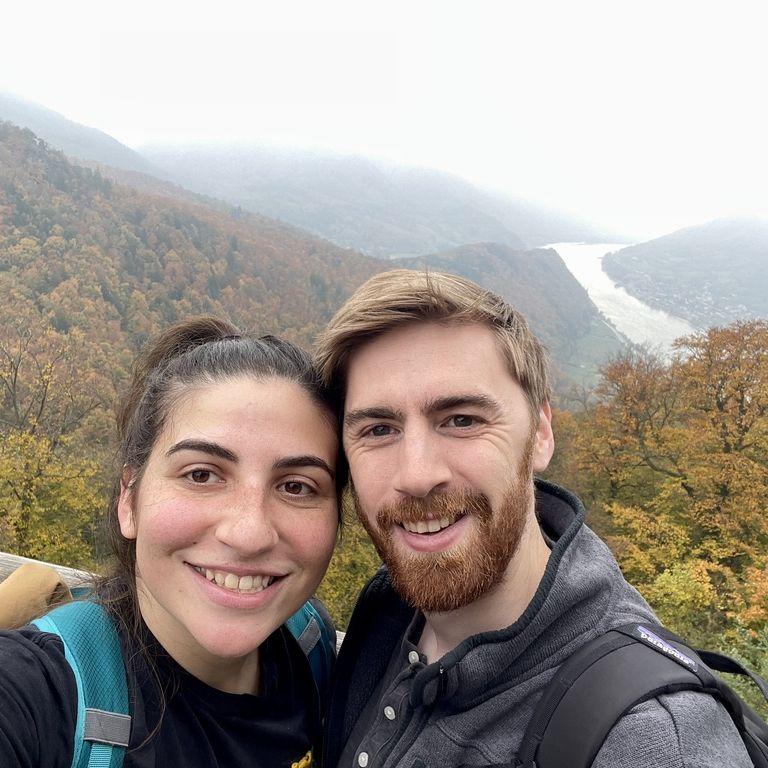 Biking and hiking along the Danube River, Austria