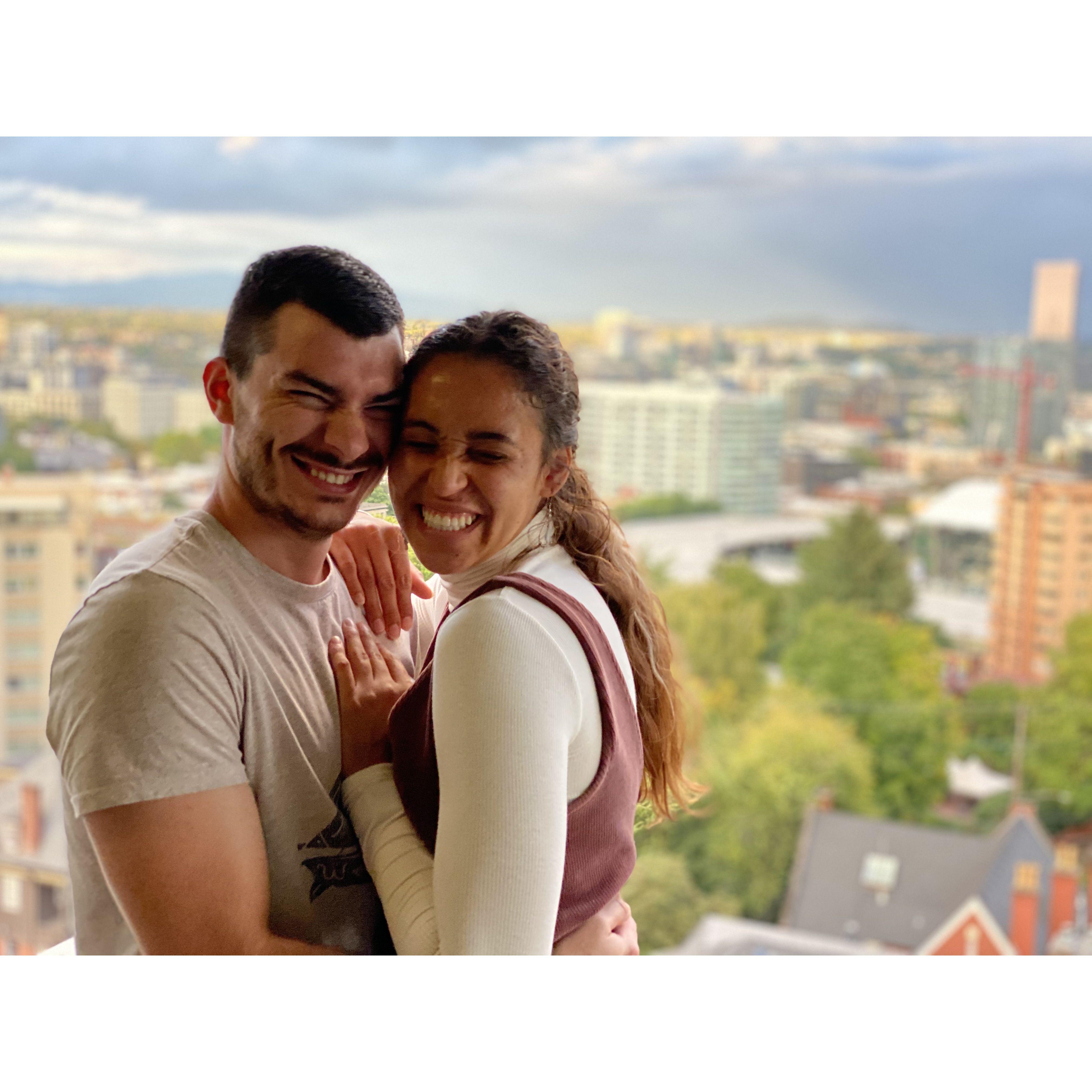 First trip together to Portland