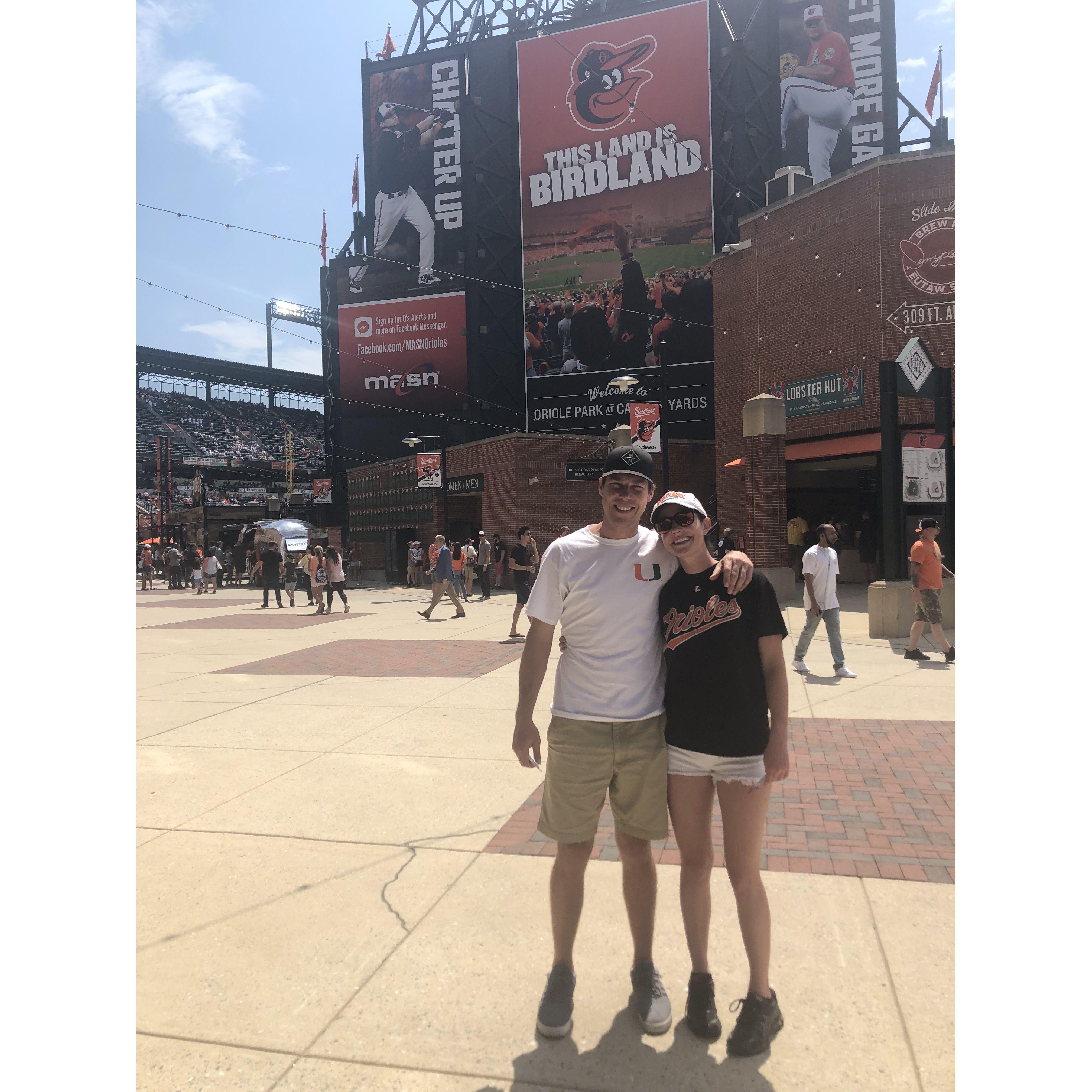 Our first trip to Baltimore!
