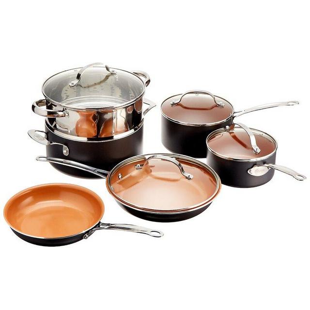 Gotham Steel 10 Piece Titanium Non Stick Cookware Set