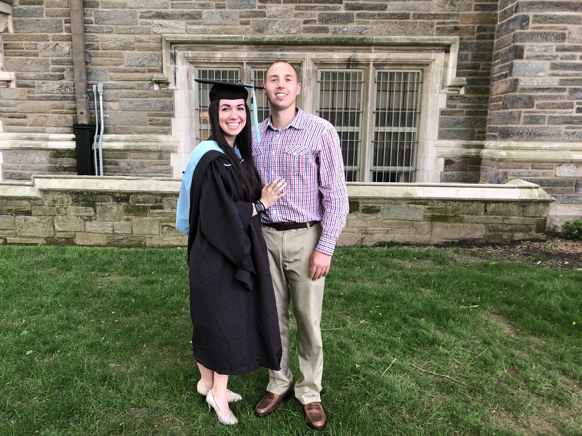 May 2019 - Sarah’s grad school graduation