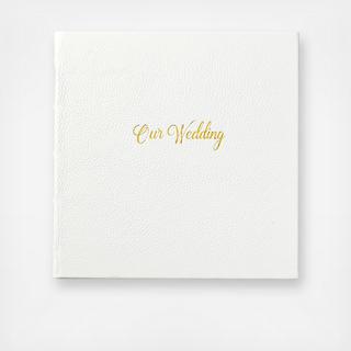 Leather Wedding Book