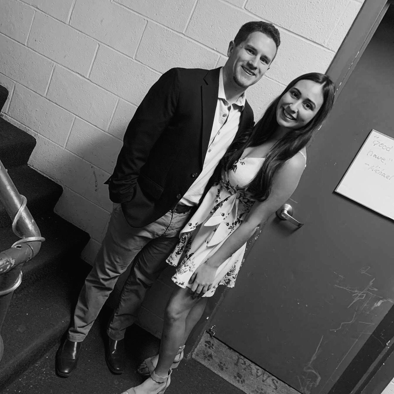 Vegas night at Hanover our 1st year dating!